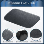Front Left Washer Nozzle Cover Cap for Audi Q7 (2017–2019) Gray 1 Pcs