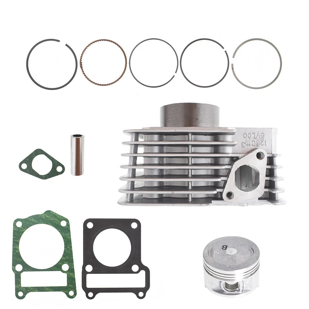 Set of 4 Cylinder Piston Rings Top End Kit for Yamaha TTR125 (2000–2005)