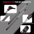 Set of 2 Rear Window Lift Supports for Jeep Grand Cherokee (1999–2004)