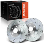 Front Side Drilled Brake Rotor for Toyota Highlander and Lexus ES330 (2001–2007)