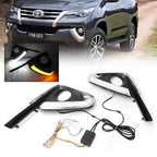 LED Daytime Running Light Turn Signal Lamp for Toyota Fortuner (2015-2016)