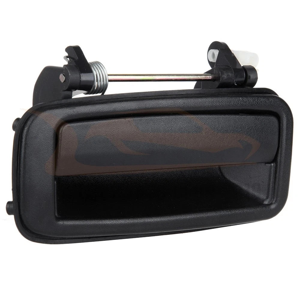 Door Handle for Toyota Corolla/Prizm (1988–1992) Black Exterior Rear Left