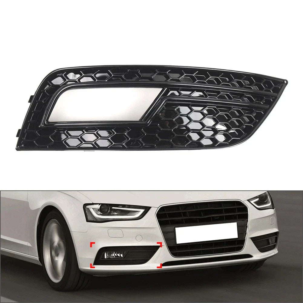 Front Right Fog Light Grille Cover for Audi A4 (2013-2016)
