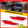 Set of 2 Rear Bumper Light Reflectors for Jeep Cherokee (2014â2018)