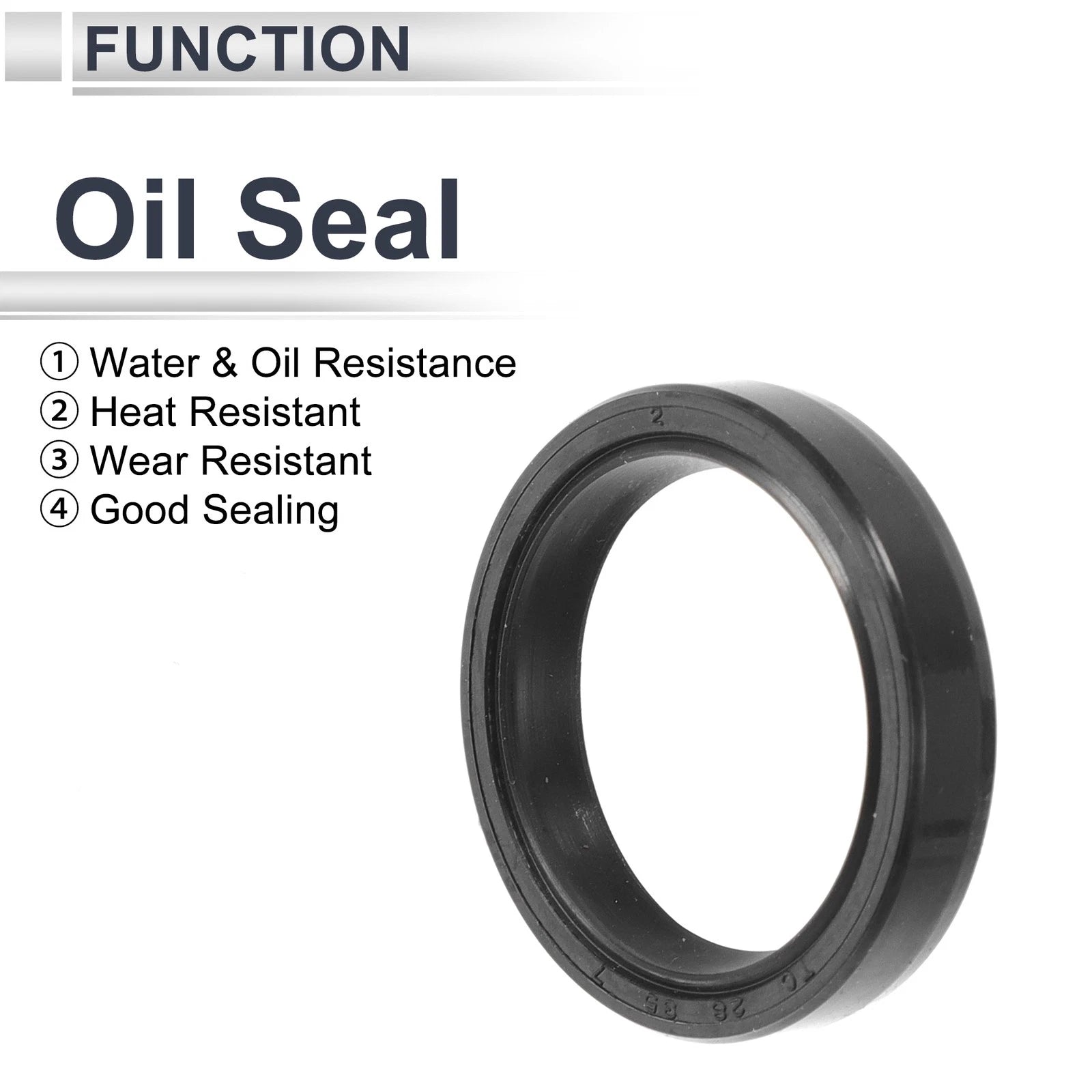 Set of 5 Oil Seal Rotary Shaft Seal TC Ring 28x35x7mm Nitrile Rubber