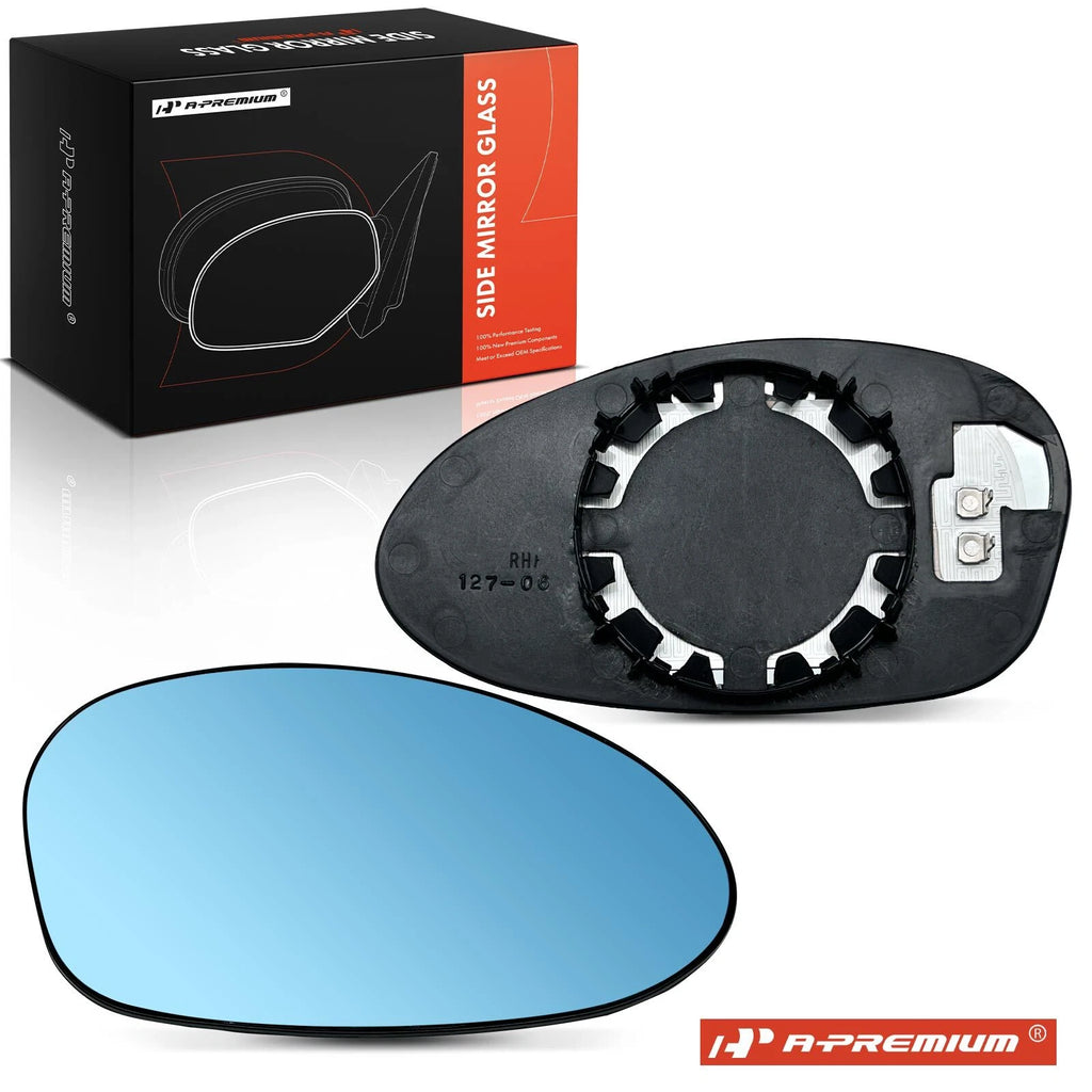 Heated Blue Power Mirror Glass for BMW 328i xDrive 335i (2012–2013)