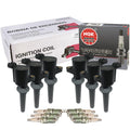 Set of 6 Ignition Coils & Spark Plugs for Ford Mercury 3.0 V6