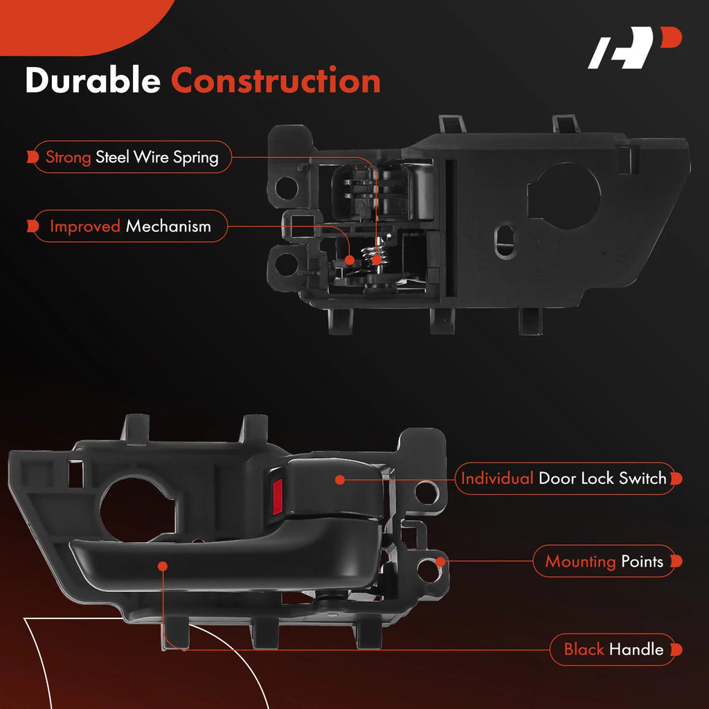 Right Plastic Interior Door Handle for Kia Forte Forte5 (2010-2018)