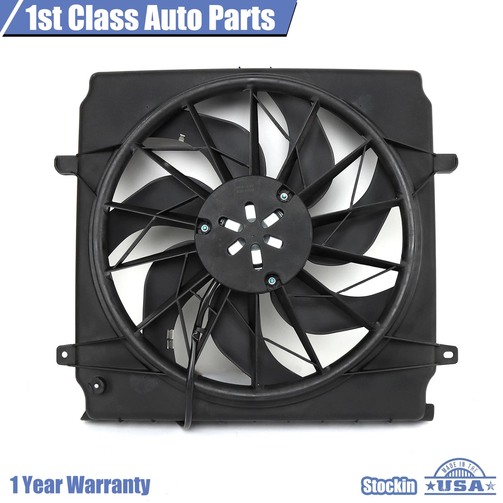 Cooling Fan Assembly for Jeep Liberty (2002–2004)