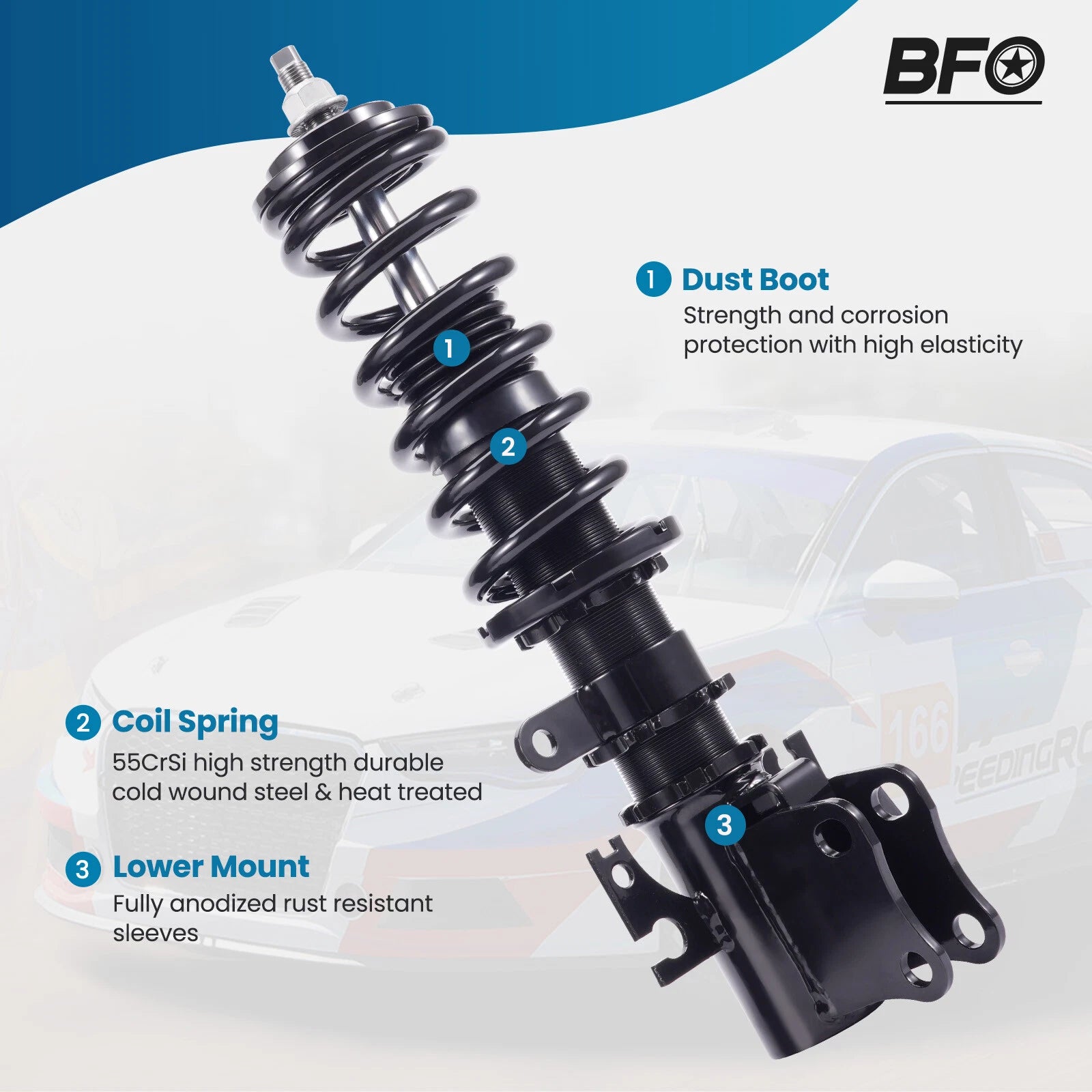 Coilover Suspension Springs Kit for Holden Commodore VE (2006-2013)