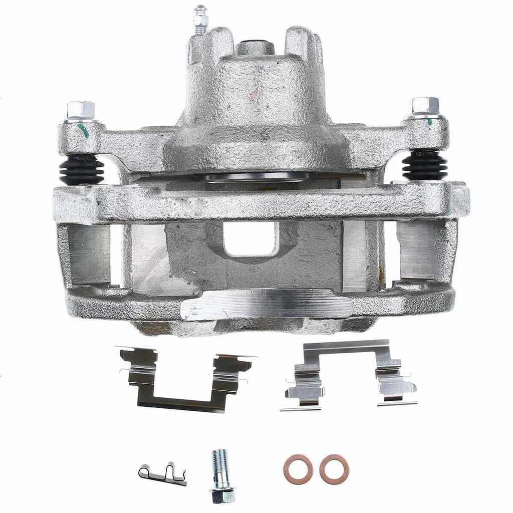 2X Front Brake Calipers with Bracket for Mitsubishi Lancer (2008-2017)