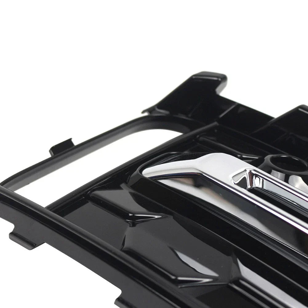 Right Front Fog Light Frame Cover with Chrome Trim for Audi A6 C8 S6 (2023-25)