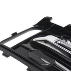 Right Front Fog Light Frame Cover with Chrome Trim for Audi A6 C8 S6 (2023-25)