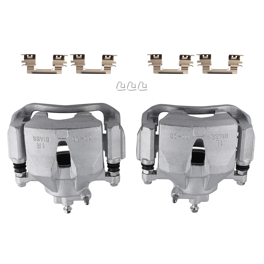 Front Brake Calipers w/ Brackets for Toyota Sienna Solara (2004–2010)