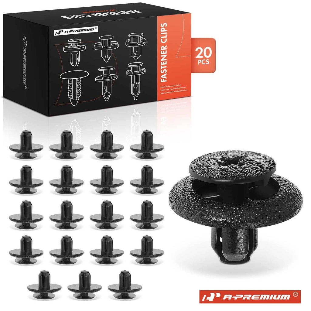 7mm Rocker Panel & Garnish Moulding Clips Retainers for Pontiac (20-Pc) (-)
