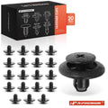 7mm Rocker Panel & Garnish Moulding Clips Retainers for Pontiac (20-Pc) (-)
