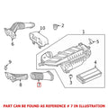 Genuine OEM Rear Left Engine Air Intake Hose 1770942800 for Mercedes