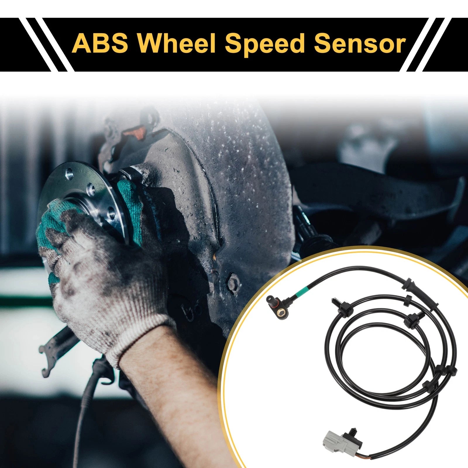 ABS Wheel Speed Sensor No. 5015882AA for Dodge Ram 2500 (2000–2002)