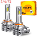 2X OXILAM 9006 LED HB4 Headlight Kit for