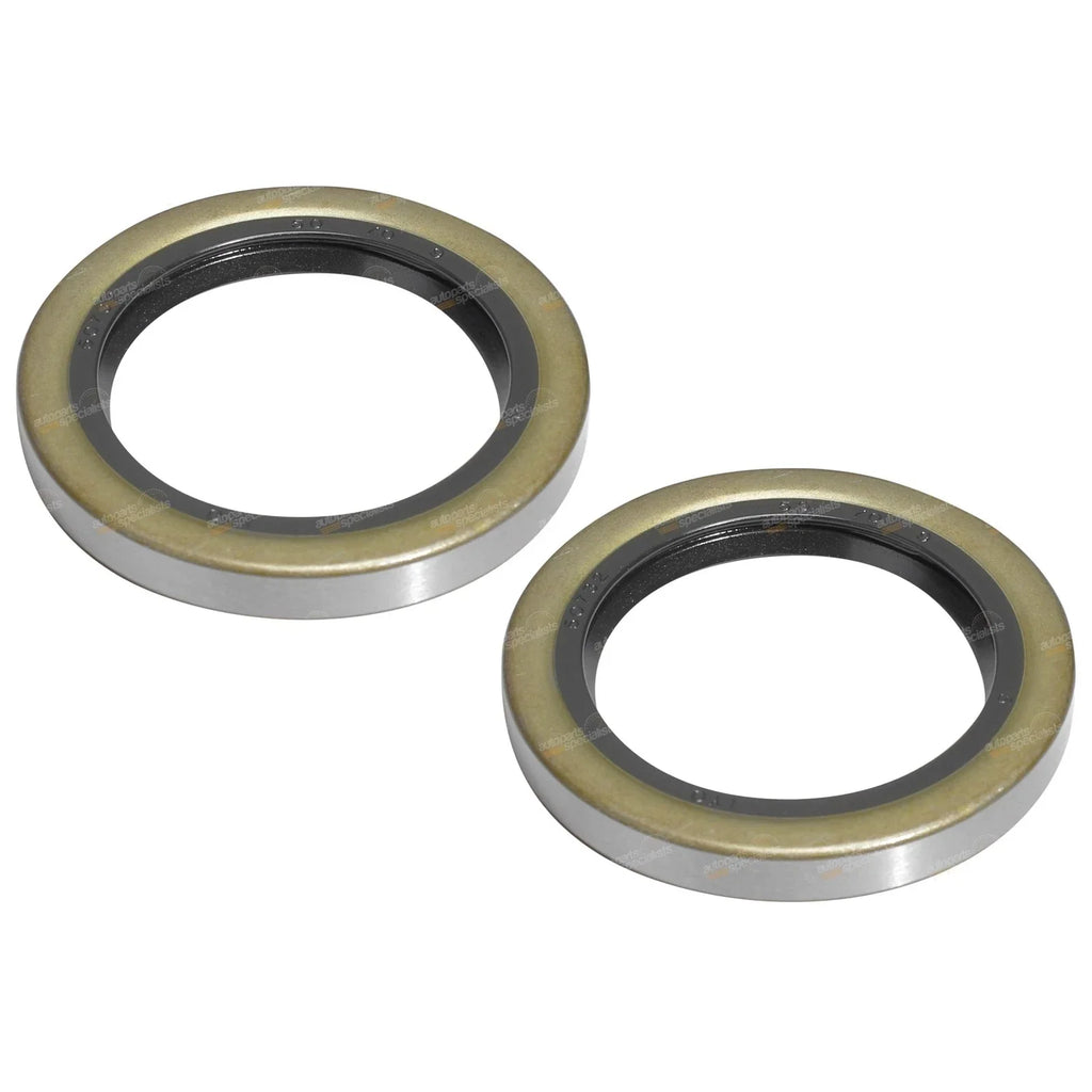 2 x Rear Diff Axle Oil Seals for Toyota Hilux Ute 2x4 4x4 4wd (1972–2008)