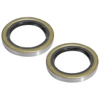 2 x Rear Diff Axle Oil Seals for Toyota Hilux Ute 2x4 4x4 4wd (1972–2008)