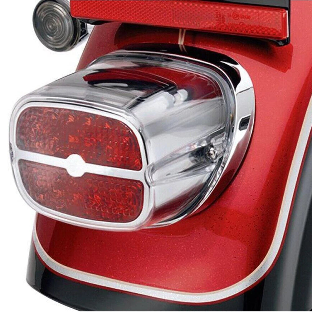 Rear Red LED Tail Light for Harley Road King Electra Glide Dyna 1200 FLST (2010–2023)