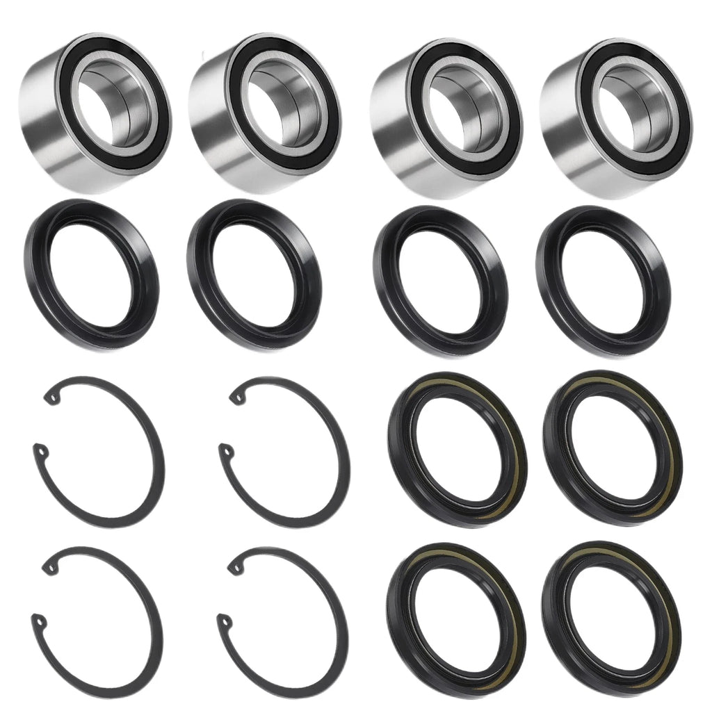 4X Rear Wheel Bearings & Seals Kit for Honda Rincon 650 TRX650FA (2003–2005)