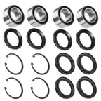 4X Rear Wheel Bearings & Seals Kit for Honda Rincon 650 TRX650FA (2003–2005)