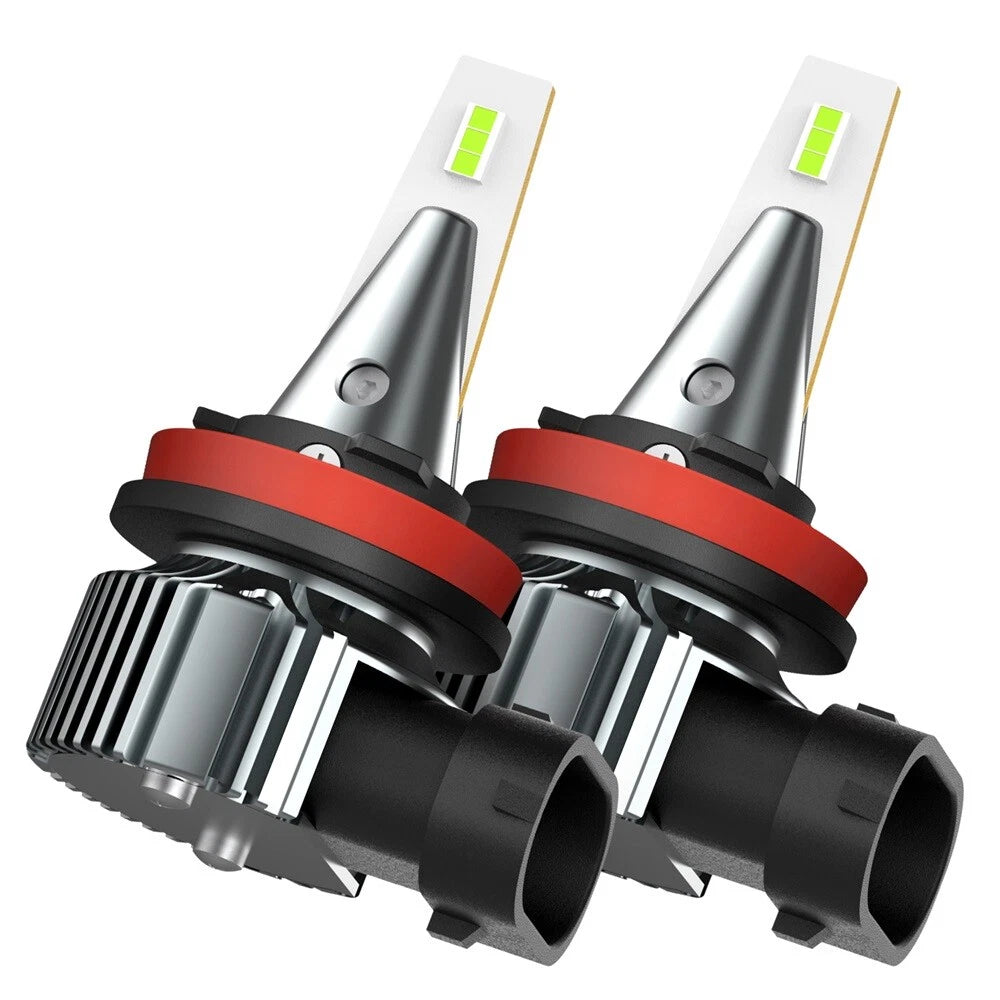 2X H11 H8 LED Fog Light Bulbs for Universal Fit (CANBUS Error Free)