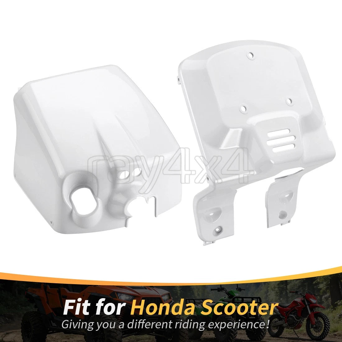 White Front & Inner Cover for Honda Ruckus 50 NPS50 (2003–2024)