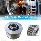 Alternator Overrunning Pulley for Nissan Navara D40, Pathfinder R51 (2005–2015)