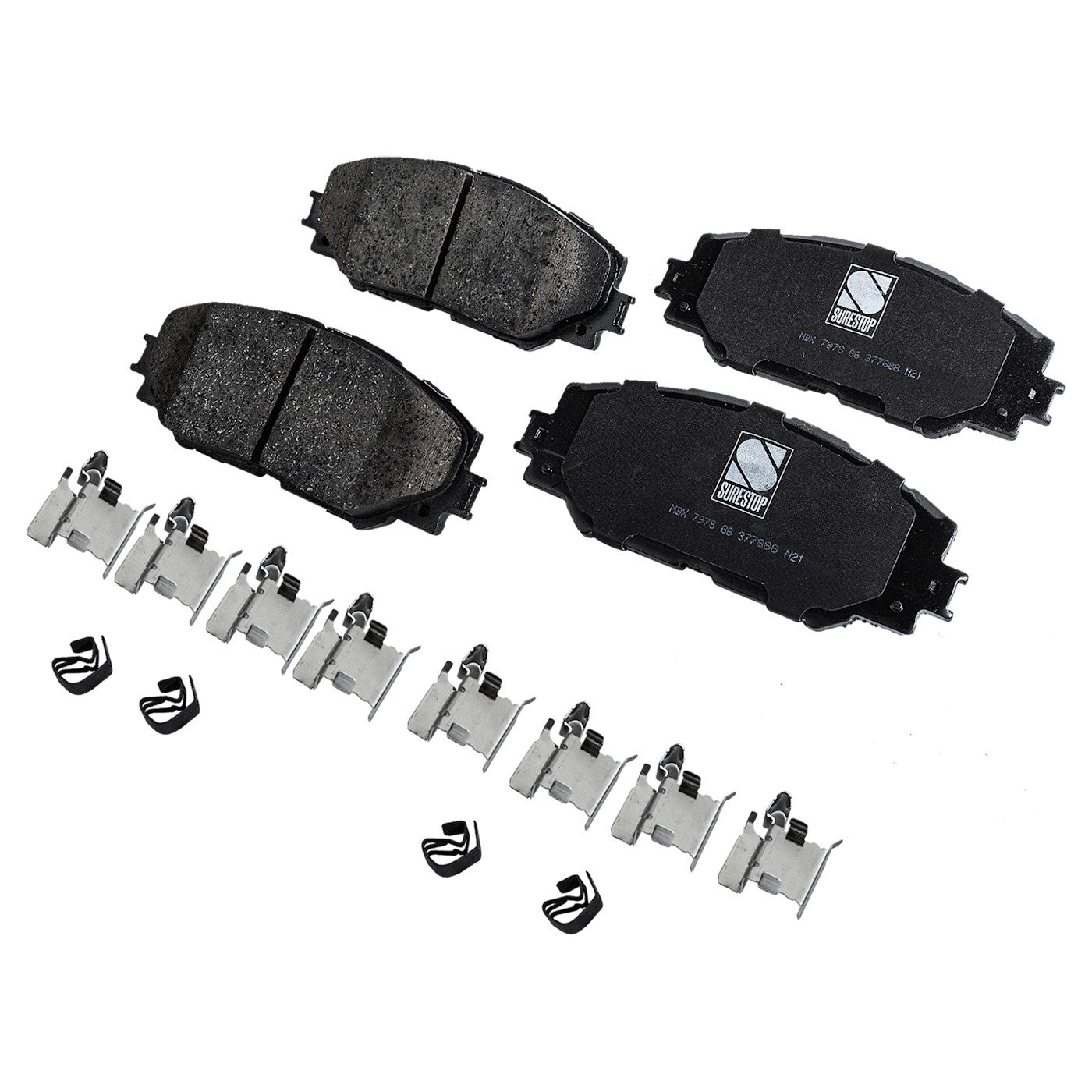 Brake Pads Set for Toyota Corolla, Scion xB, Pontiac Vibe (2009–2010)