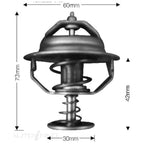 Dayco Thermostat for Prado KDJ120 KDJ150 KDJ155 1KD-FTV Diesel (2006–2015)