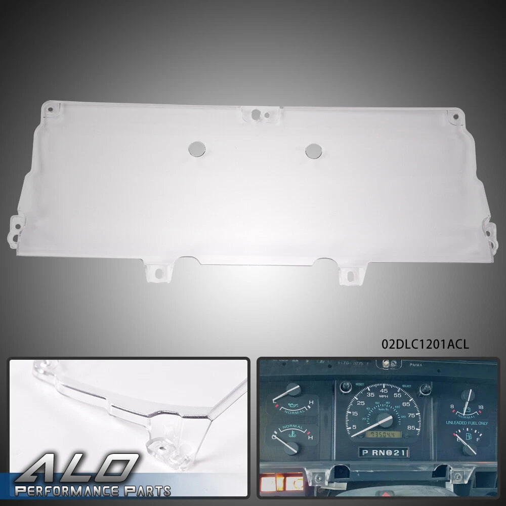 Dashboard Instrument Cluster Gauge Clear Cover Lens for Ford F150 (1992–1997)