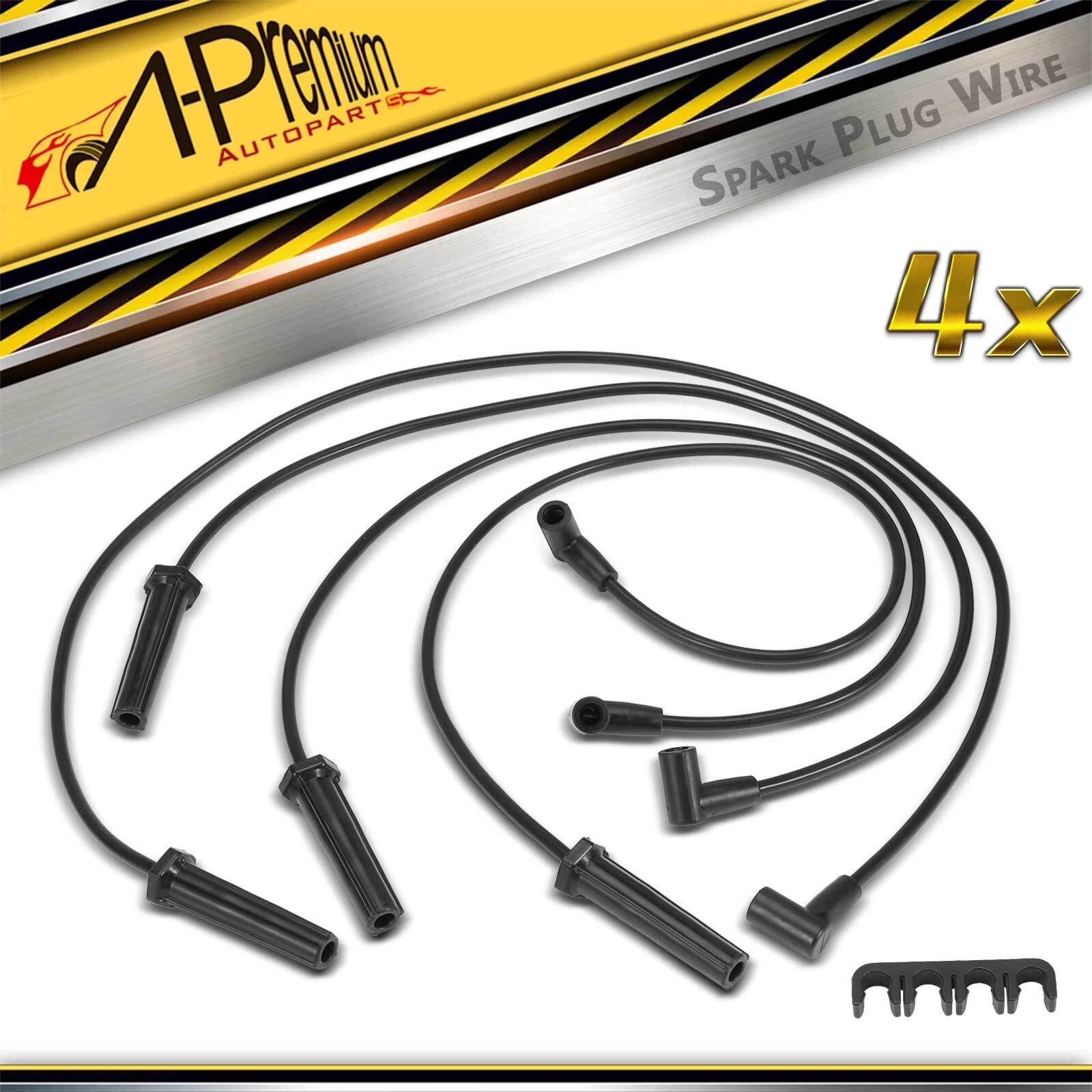 Spark Plug Wire Sets for Buick Skyhawk Chevrolet Cavalier Pontiac (1987–1989)