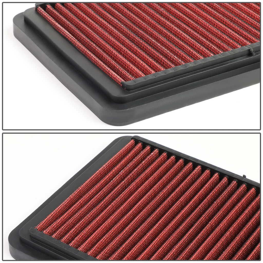 Drop-In Panel Air Filter for Porsche 928 (1978–1995) - Red