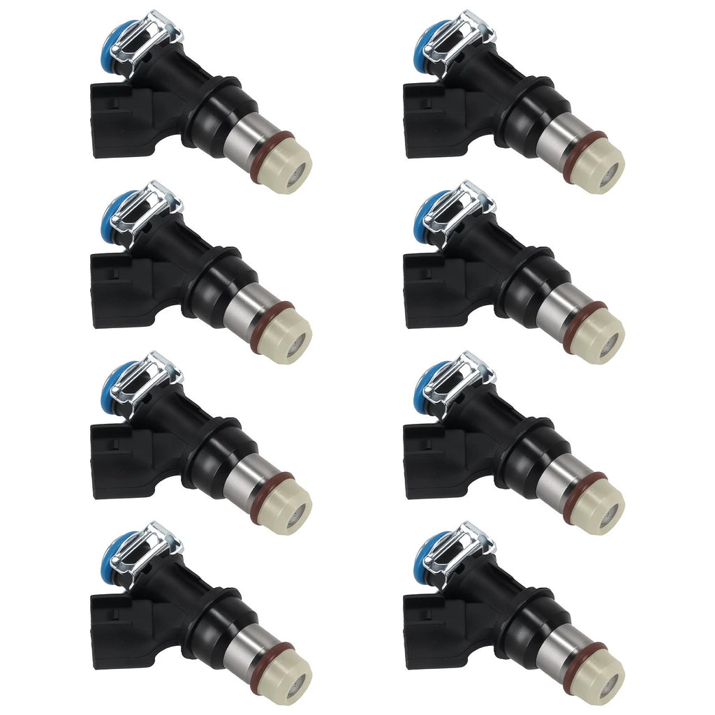 8 Pack Fuel Injectors for Chevrolet GMC 4.8 5.3 6.0 6.2L (2004–2010) 12580681