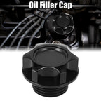 Black Aluminum Alloy Oil Filler Cap for Toyota Reiz Camry Crown 