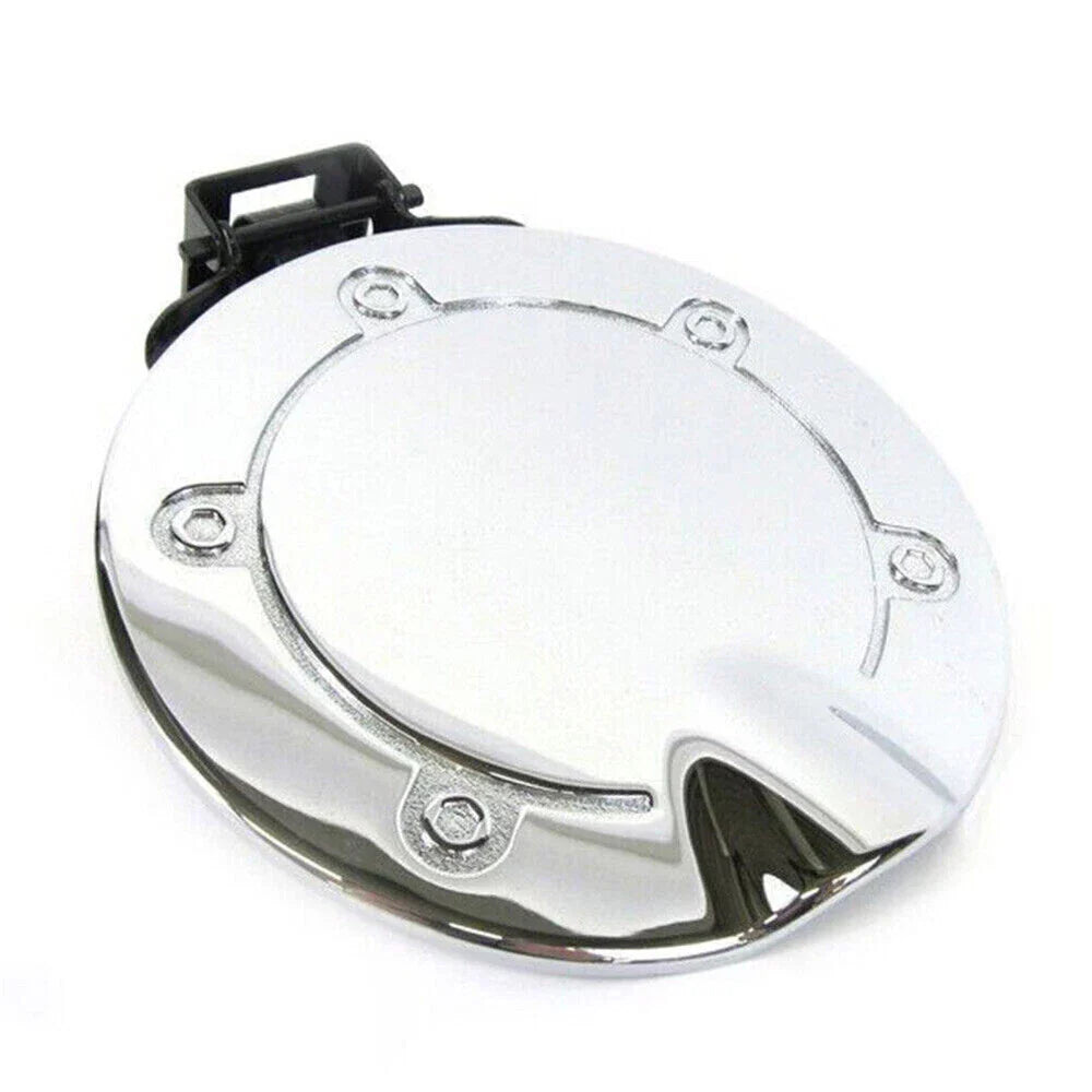 Chrome Gas Fuel Filler Door Cap for Jeep Grand Cherokee, Dodge Durango, Nitro