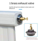 Brass Water Valve Accessory for Water Heater