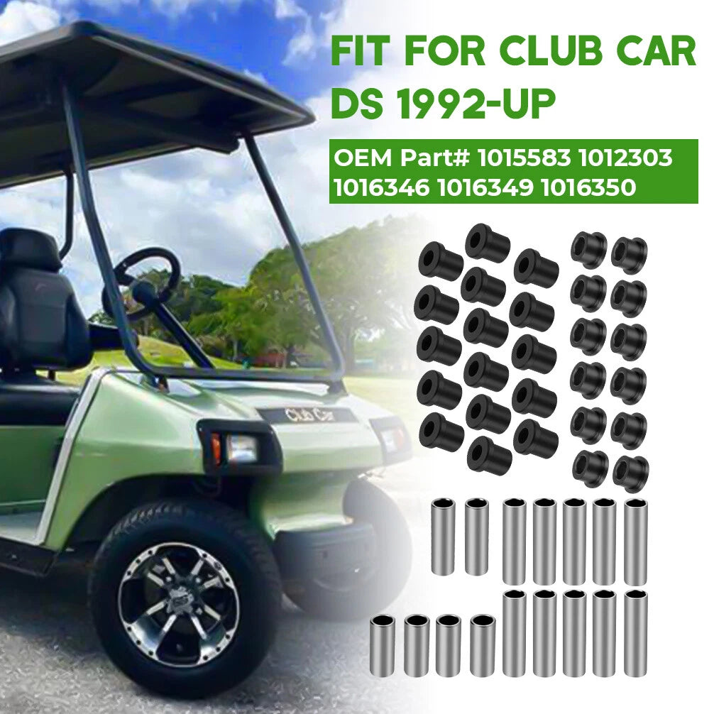 Bushing Kits for Club Car DS (All Front Rear Leaf Spring & Upper A Arm)