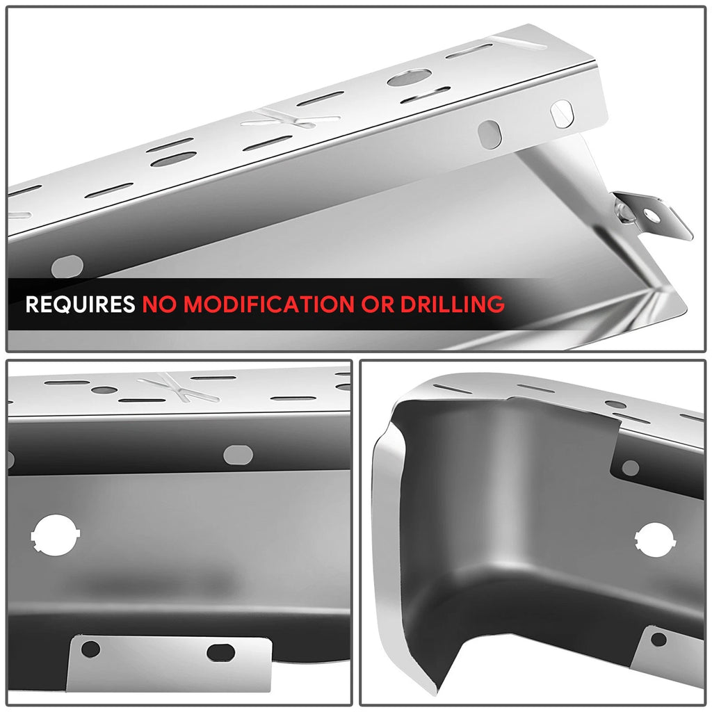 Chrome Right Rear Bumper End Cap for Ford F-150 (2015–2020)