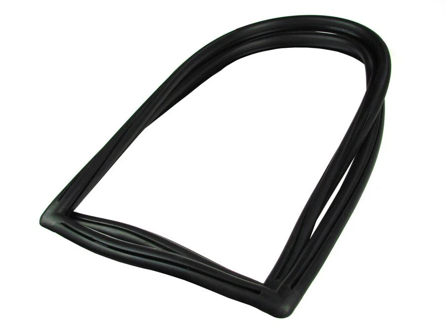 Rear Window Glass Weatherstrip Seal with Trim Groove for Ford Bronco (1966–1977)