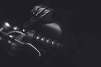 Kuryakyn Skeleton Hand Mirrors for Harley Davidson (2000–2024) Black