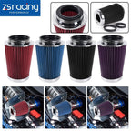 High Flow Cold Air Intake Filter for 3", 3.5", 4" Inlet