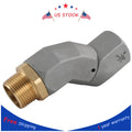Fuel Transfer Pump Nozzle 3/4 NPT 360° Rotating for Fuel Swivel