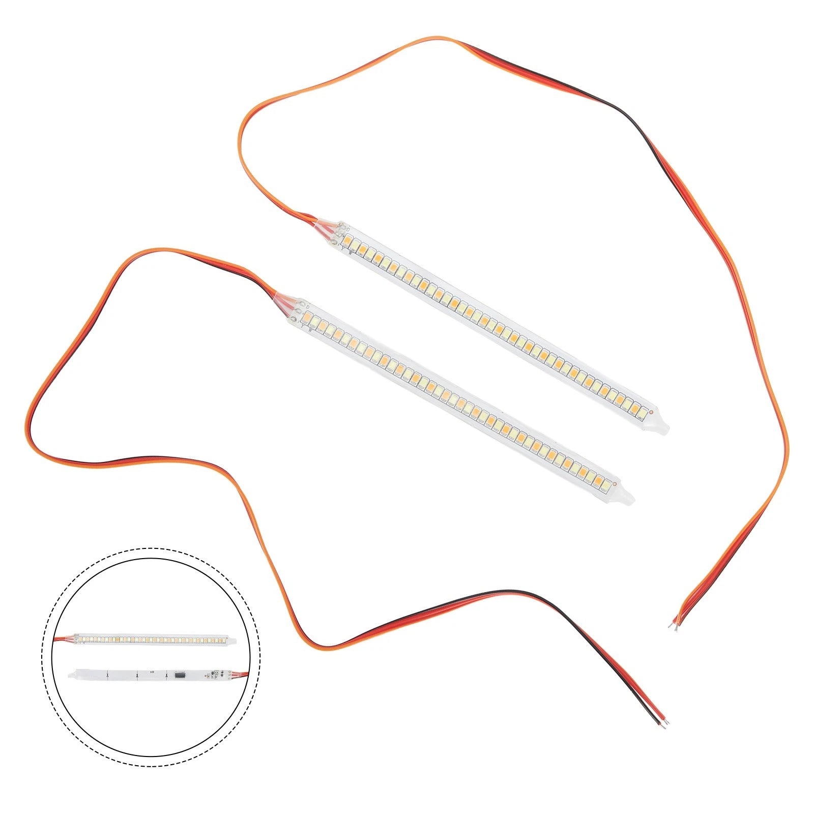 LED Flowing Turn Signal Lamp for 14CM/18CM Car Rearview Mirror