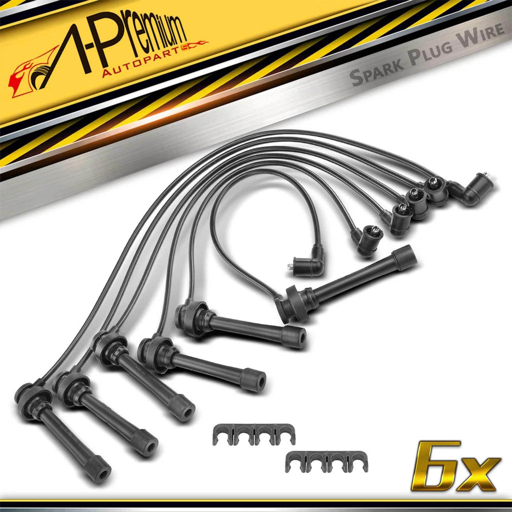 6x Spark Plug Wire Set for Mitsubishi Diamante (1997–2004)