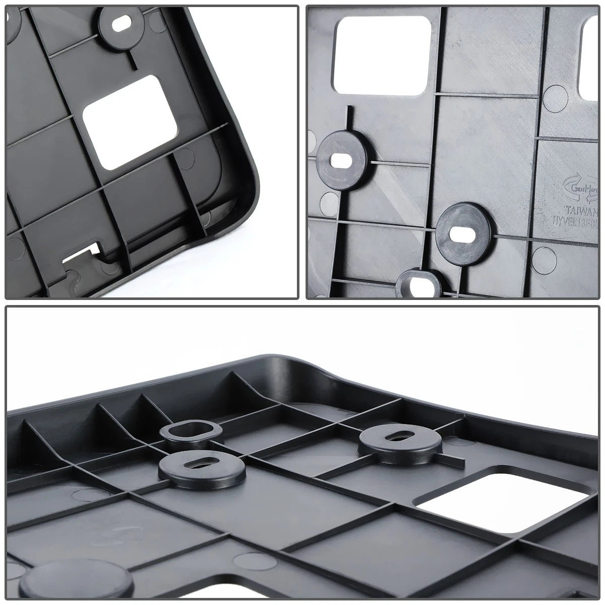 Front Bumper License Plate Mounting Bracket for Hyundai Veloster (2013–2017)