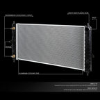 Aluminum Core Radiator for Saturn Loon/Pontiac G4 G5 (2003–2010) DPI 2608